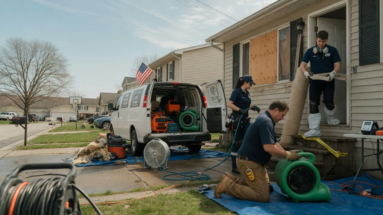 Water Damage Restoration in South Park, PA near me
